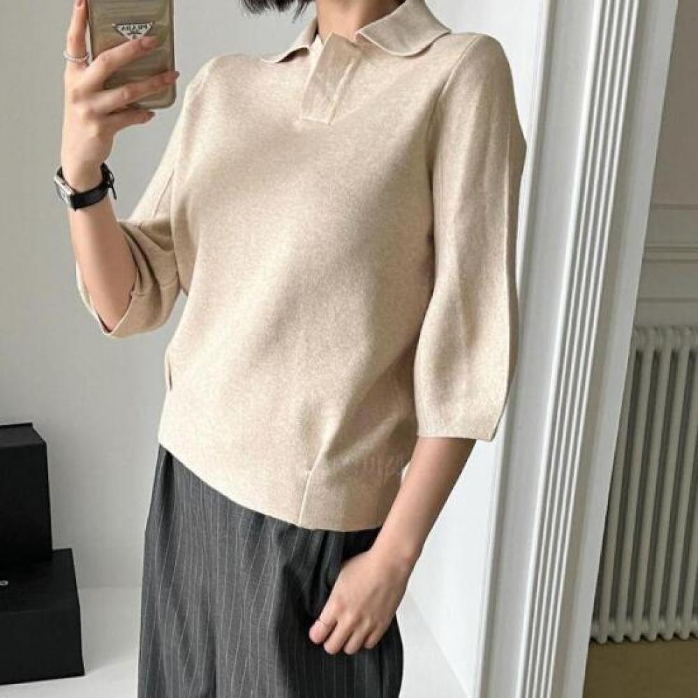 New ArrivalS Open Run Women S baSic FiT Brown SweaTer Collar T Black