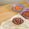 Plastic Plates Reusable Resistant Pet Bowl Dessert Dinner Kitchen Party Barbecue Durable Child Snack