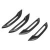 4PCs Car Door Handle Protection Cover Anti Freezing Carbon Fiber Style Replacement for Tesla Model 3 Y