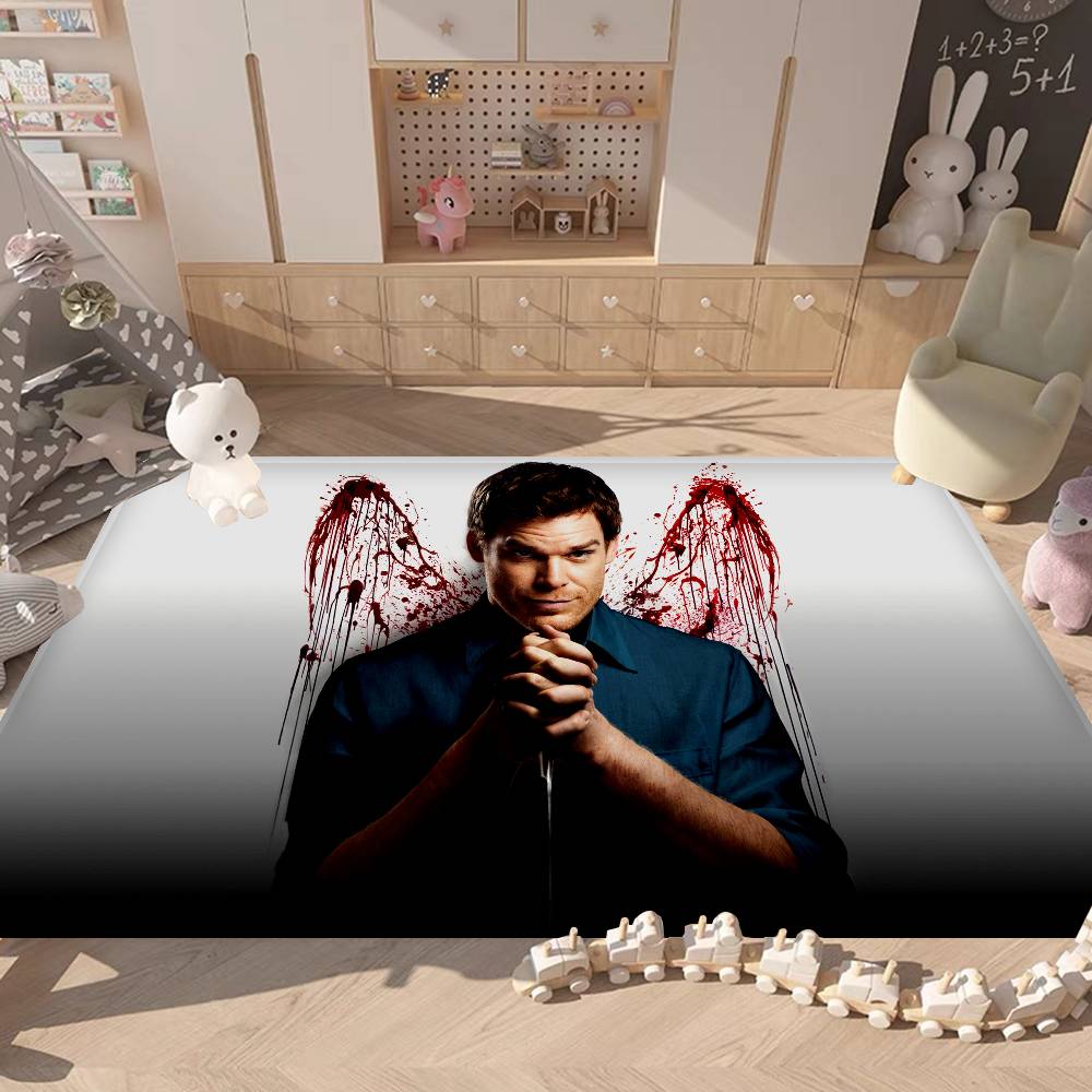 Classic Horror TV D-Dexter Kitchen Mat Kids Room Bedroom Decoration Balcony Anti-Slip Doormat Living Room Alfombra