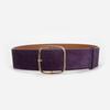 Nieuw leer retro gesp tailleafdichting dames mat suède koeienhuid riem met jas jurk