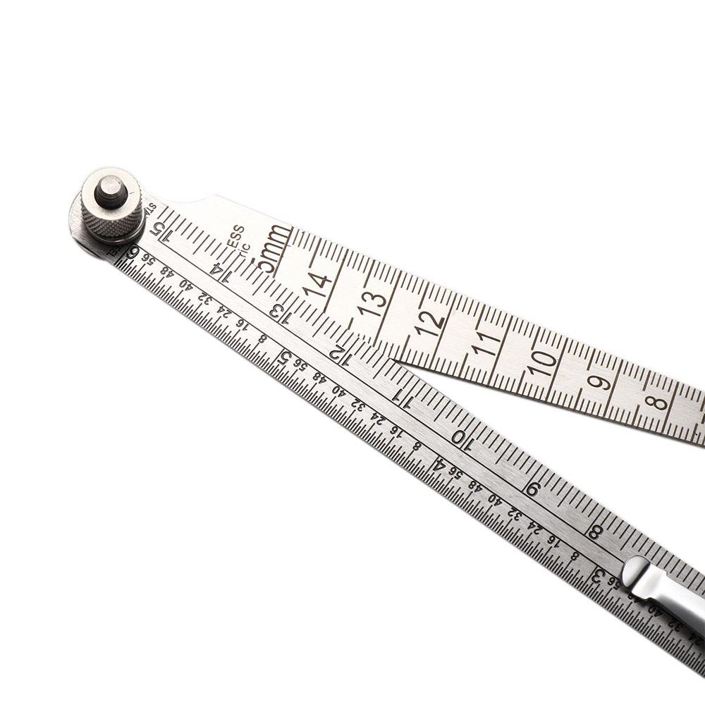 Feeler Gauge High Precision Measuring Tool Gap Gauge Depth Ruler Taper Welding Gauge Tapered Ruler