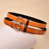 New Letters Women's Genuine Leather Belt Wide Jeans Decorative Belt Waist Cover Dress Versatile Fashion Women's Belt