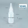 10Pcs 30-100ml Empty Plastic Glue Bottles PE Material with Screw Lids Squeeze Liquid Drop Bottles For Ink Oil  Pigment Container