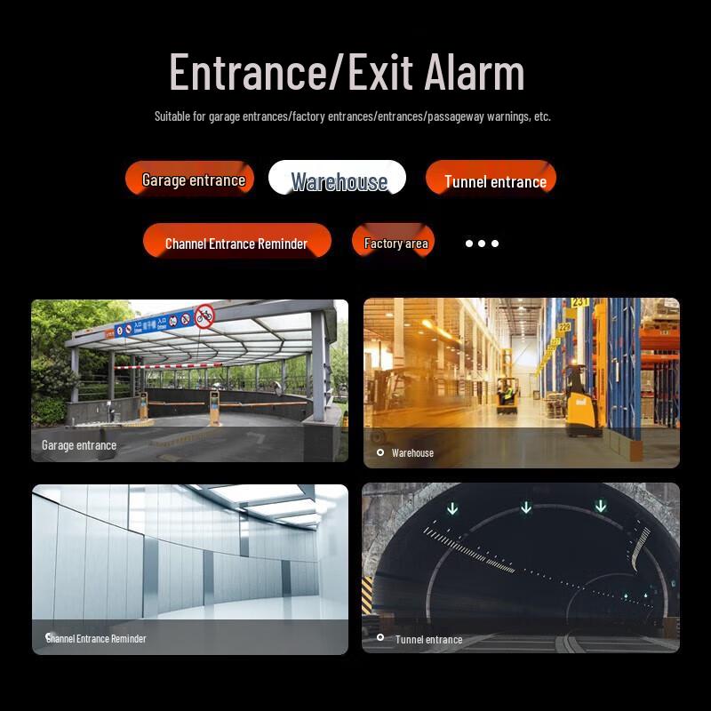 E3K-100 Photoelectric Sensor Alarm Switch