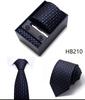 Men's Formal Business Jacquard Tie Gift Box Set