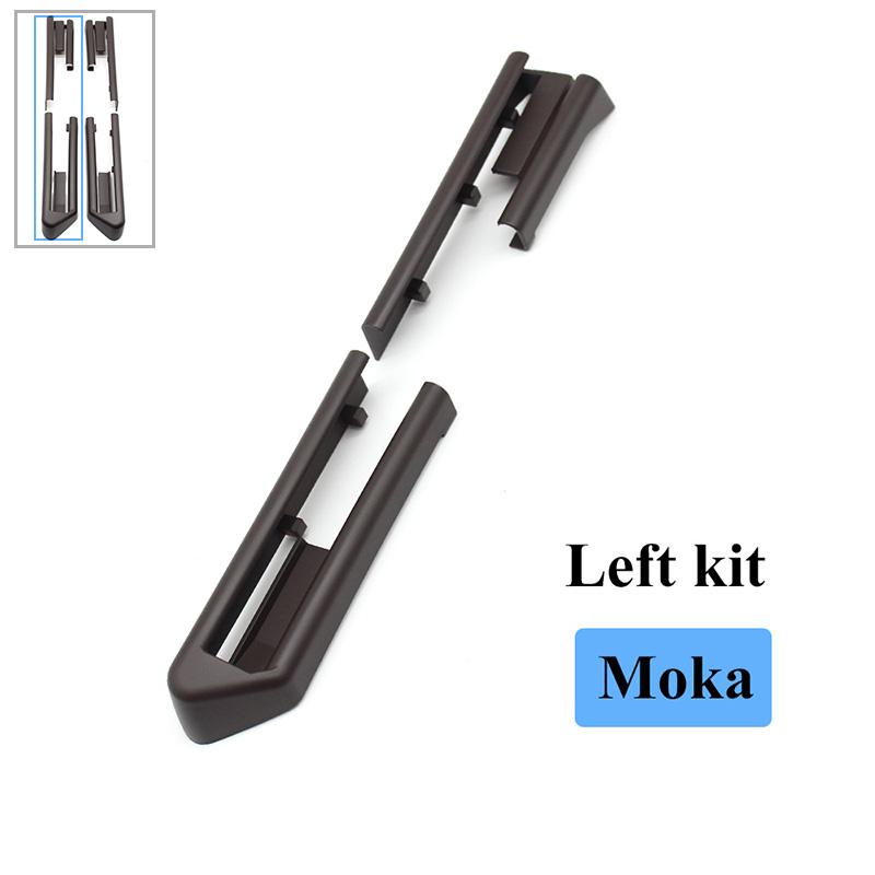 LHD RHD Interior Car Front Rear Seat Sliding Track Rail Trim Cover Replacement For BMW X5 X6 E70 E71 E72 2007-2014