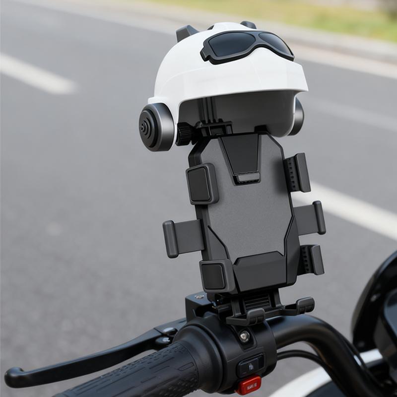 SEAMETAL Mały Pokrowiec na Kask Uchwyt na Telefon Komórkowy Motocyklowy Rower Elektryczny Wodoodporny Osłona Przeciwsłoneczna Nawigacja Uchwyt na Telefon Komórkowy