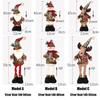 Christmas Dolls Tree Decor New Year Ornament Reindeer Snowman Santa Claus Standing Doll Navidad Decoration Merry Christmas 2025