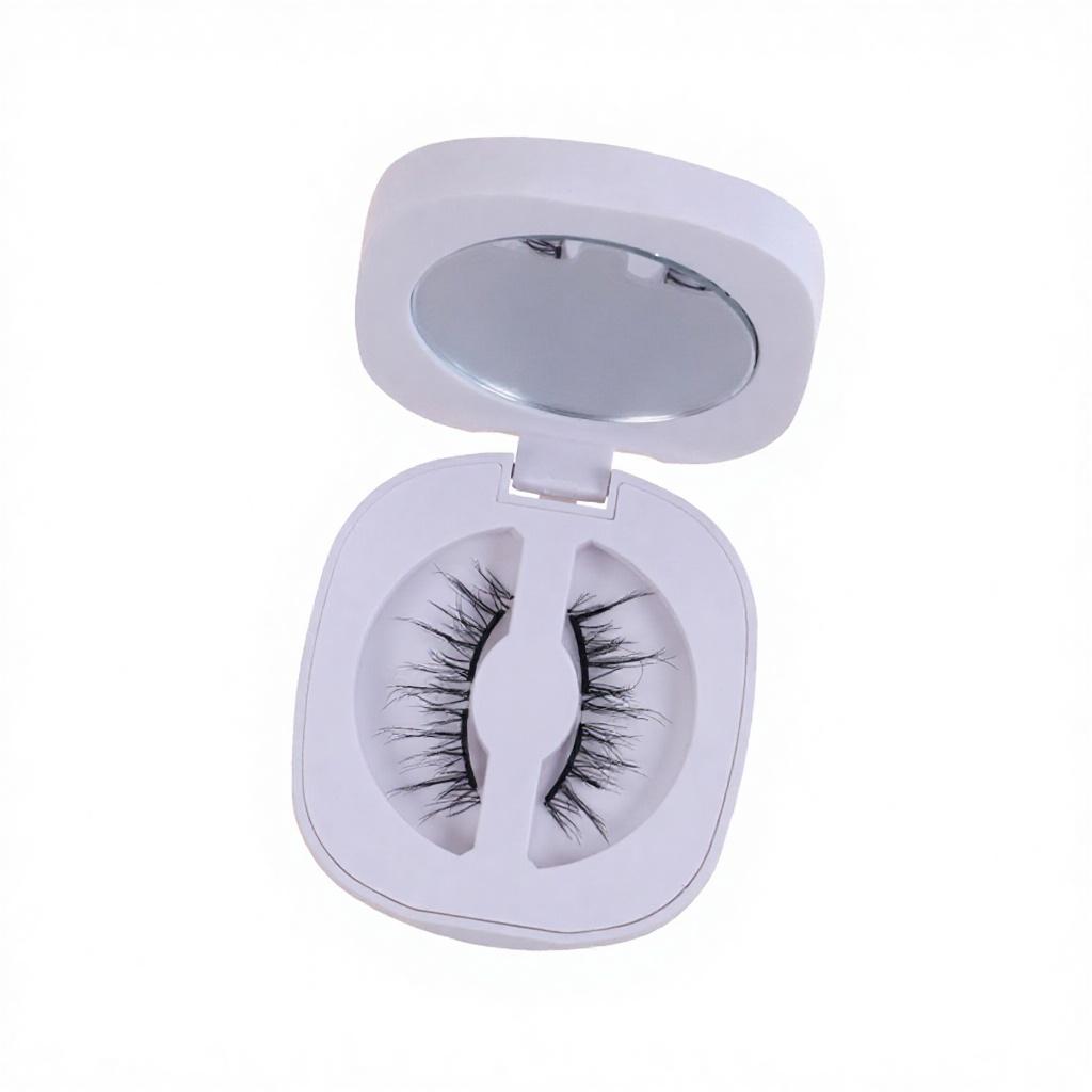 Soft 3D Magnetic Full Strip Eyelashes From Factory Popular Style Without Magnetic Liner Use