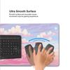Pixel Art Cloudy Sky Mousepad Cute Mouse Pad Kawaii XXL E-Sports Desk Pad Extended Gaming Keyboard Mat Large Pink purple DeskMat
