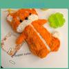 Cute Plush Fox Pen Bag With Soft Material For School And Travel Storage