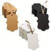 Kraft Paper Gift Tags with String - Blank Hang Labels for Party Favors, Holiday Presents & Everyday Office Use