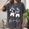 Jaxson Dart & Cam Skattebo Vintage-inspiriertes Grafik-T-Shirt – College-Football-Fan-T-Shirt – Retro Game Day Shirt – Gedruckt auf Comfort Colors 1717
