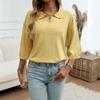Vacation and Casual Style Woolen Shirt Women's Spring and Summer Tops