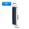 Mounted Design Silicone Brush Scrubber Function Nozzle Wiper Hotbed Mounted Brush  3D Printing