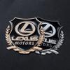 3D Metal Car Emblem Badges Sticker Car Window Sticker For Lexus RX330 IS250 Ct200h ES300h RX350 IS300h NX300h Automotive Styling