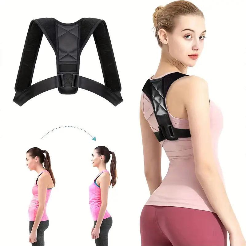Posture Corrective Belt: Breathable Back & Clavicle Support Strap for Sport 