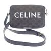 CELINE 194502CIM.38OG Shoulder Bag Black PVC Women