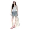LangSha Red Spaghetti Strap Women's New Padded Sexy Sleeveless Tank Top Outerwear