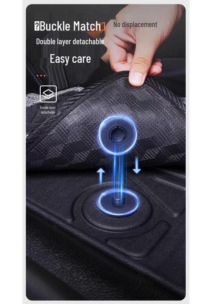 Geely Xingyuan TPE Car Floor Mats for Youth Edition Exploration, Non-Full Coverage Carpet Set