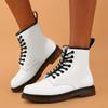 Schöne Mode Plateau-Schuhe für Damen Wasserdichte Damenstiefel Rutschfest Verschleißfest Weiche Sohle Damen Freizeitschuhe
