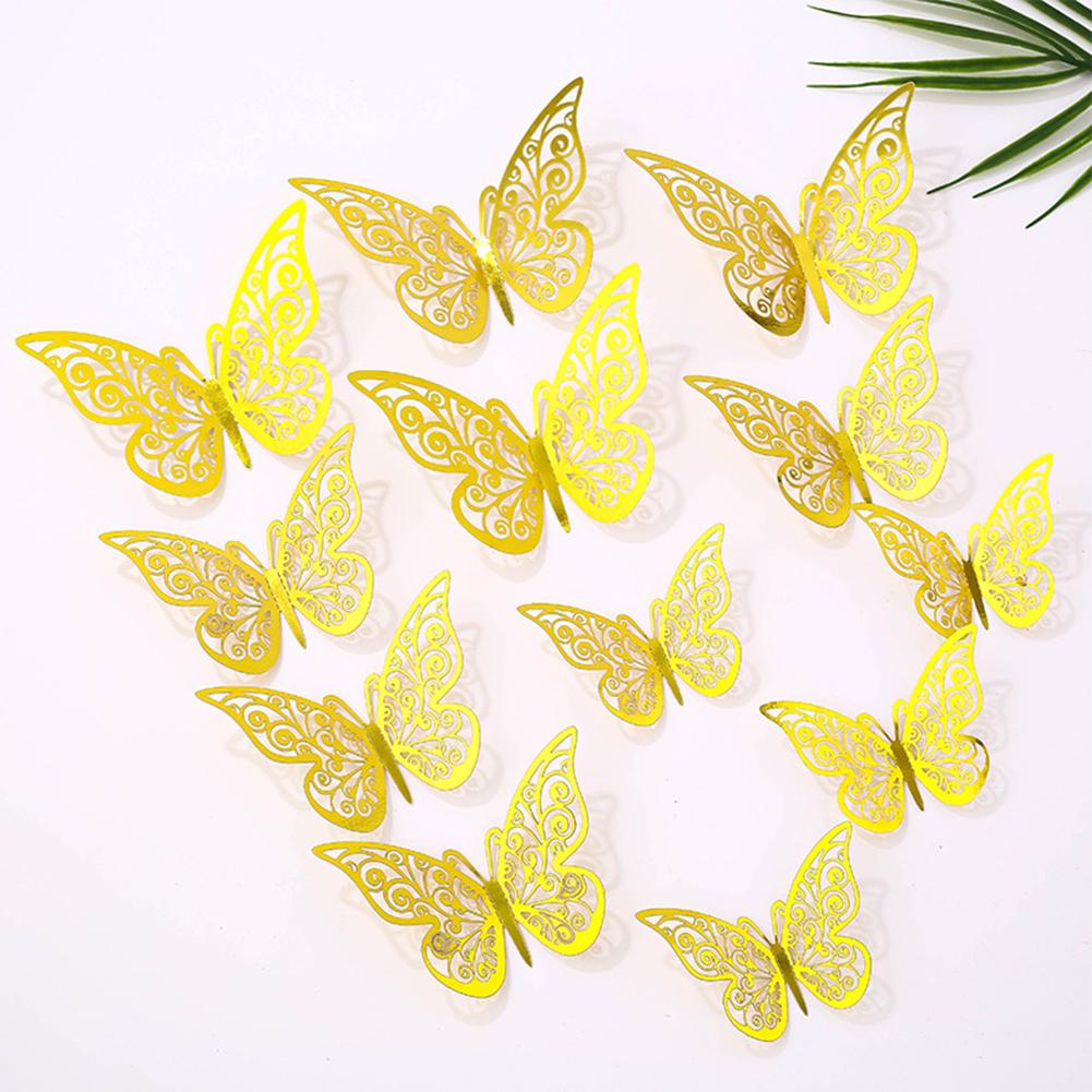 Bedroom Decoration Butterflies Easy To Remove Butterflies Three Dimensional Wall Stickers Doors Specifications