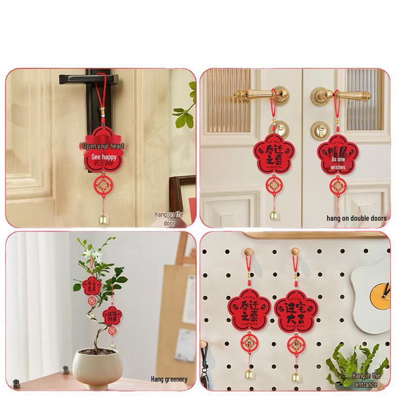 New Home Door Handle Pendant Set: Housewarming Decoration & Gift