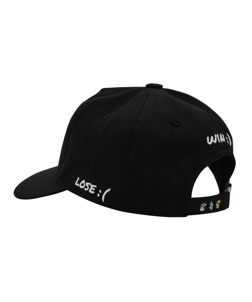 Yunae Rps Triangle 5Panel Ball Cap (Black)