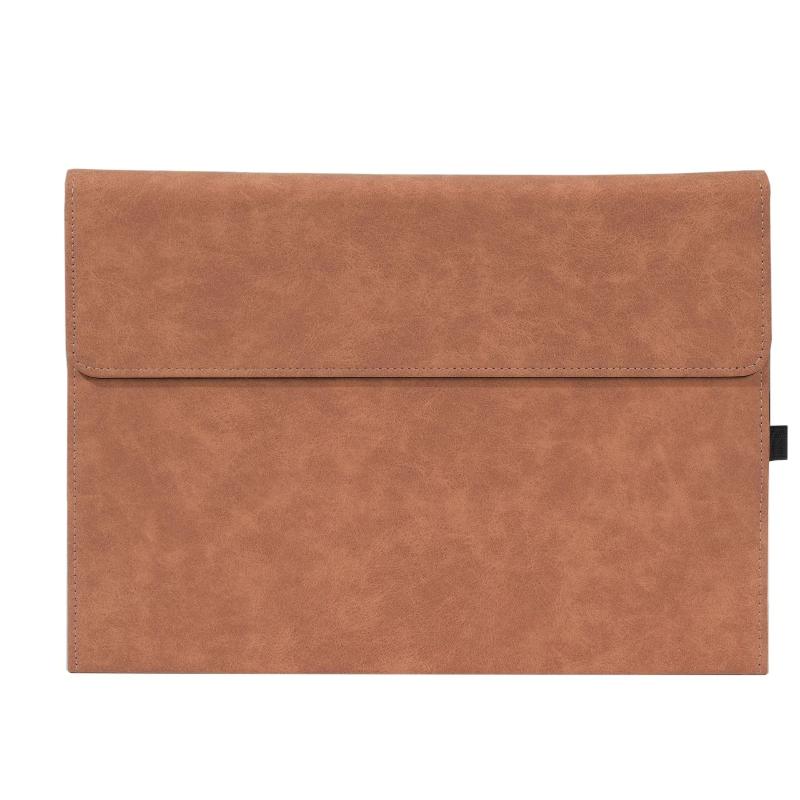 Etui ochronne do 13-calowego tabletu Microsoft Surface Pro 11/10/9 Slim z PU, ze skóry, odporne na wstrząsy, Smart Stand Folio Shell