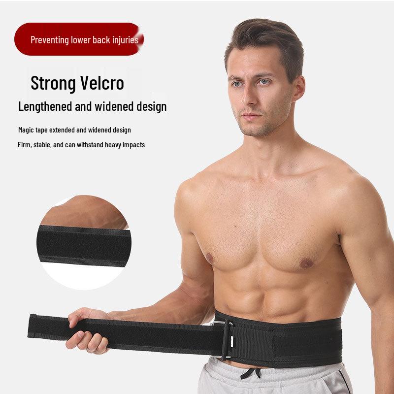 Breathable EVA Fitness Weighted Squat & Deadlift Lumbar Support Belt