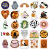 50 Halloween Graffiti Stickers: Personalized DIY Waterproof Cartoon Stickers for Kids - Perfect for Water Bottles & Suitcases