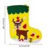 Creative Christmas Stockings Craft DIY Handcrafts Kindergarten Handmade for Toddlers Children Art & Crafts Supply