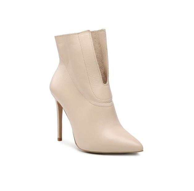 Ботильоны Eva Minge EM-08-13-001674 бежевые