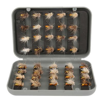 40pcs Fly Fishing Lure Artificial Bait Fly Lures Insect Lures with Hook Fishing Accessory