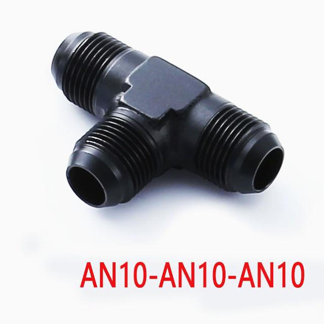 Modified Car Parts Oil Cold Joint Brake Three-way Quick Connection Oil Pipe AN3-AN12 Three-way Conversion Head Oil Cold