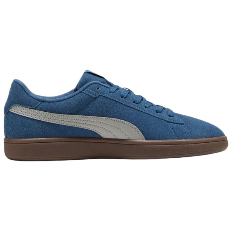 New PUMA Smash Breathable Low Top Skateboard Shoes Unisex Blue 390984-28