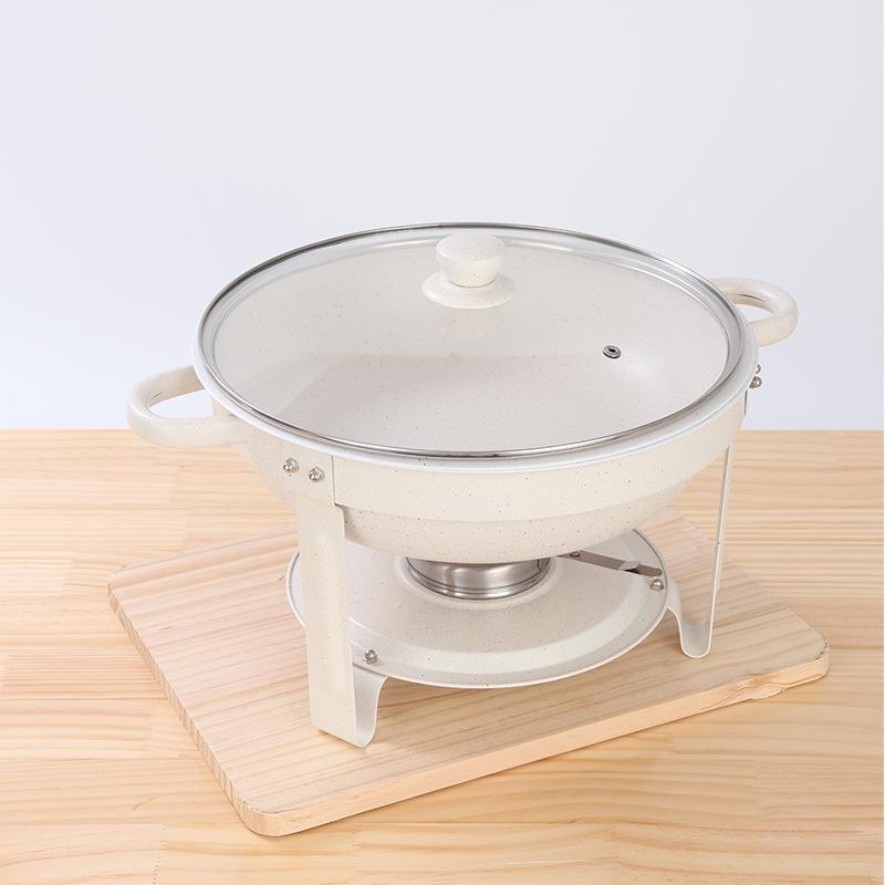 Stainless Steel Chafing Dish Buffet Set with Alcohol Burner