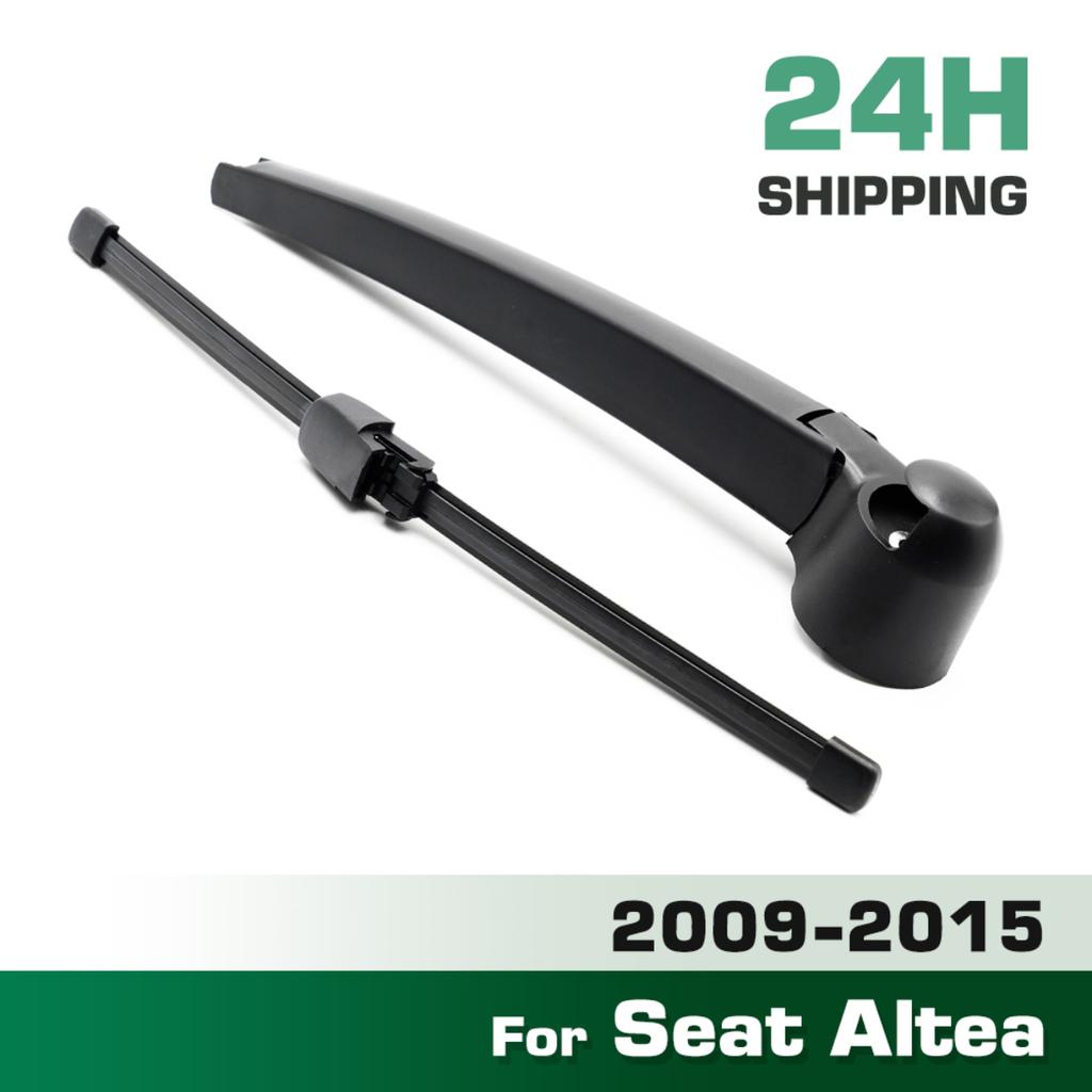 Wiper 13" Rear Wiper Blade & Arm Set Kit For Seat Altea 2009 - 2015 Windshield Windscreen Tailgate Window Rain Brush
