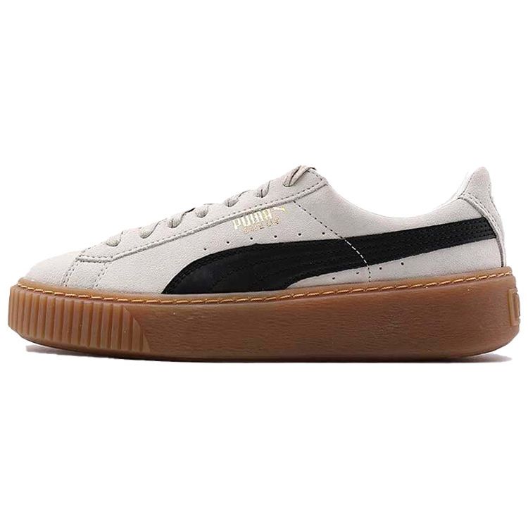 

Кроссовки Puma Suede Platform Core Whisper White Black Women 363559-01