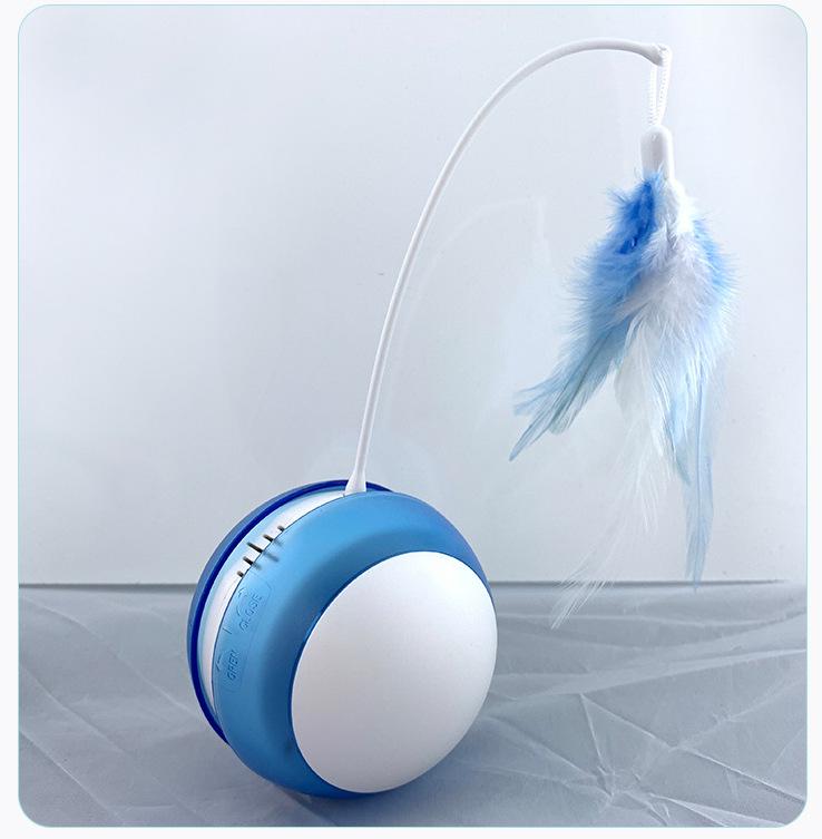 Rechargeable Electric Cat Toy: Automatic Self-Entertainment Teasing Ball