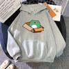 Angry Frog Hoodies Unisex Oversized Sweatshirts Women Cool Fashion Casual Streetwear Print Hooded Harajuku Tops
