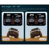 OBD + GPS P24 HUD Car OBD Head Up Display on Board Computer Digital Speedometer Water Temp Fuel Consumption Slope Meter