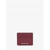 Jet Set Travel Saffiano Leather Cardholder Lg Maroon 35h6stvd7l2326