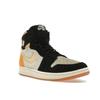 Air Jordan 1 High Zoom Comfort 2 Muslin Vivid Orange Men Sneakers Cream Celestial-Gold Black DV1307-100