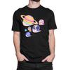 Walk Snail Planets Art T-Shirt, Men's Women's All Sizes (mw-197)