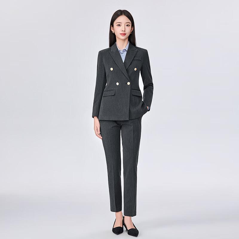 Women's Casual Professional Blazer & Pants Suit Set