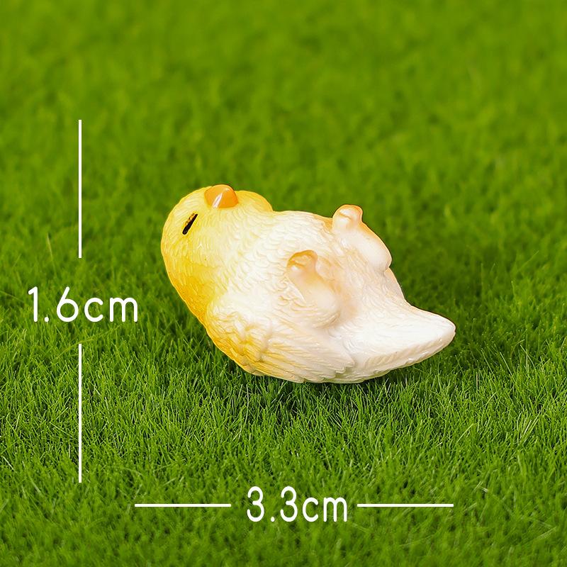 Micro Landscape Ornaments, Cute Simulated Little Parrots, Home Desktop Resin Craft Decorative Small Ornaments Accessories