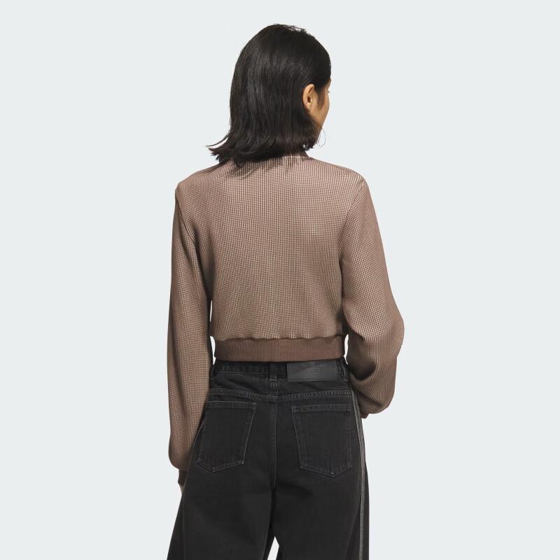 Adidas Originals Women's Crop Knit Jacket