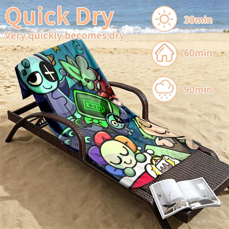 Dandys world Beach towels also serve as bath towels summer essential a musthave for the outdoors the beach and the pool